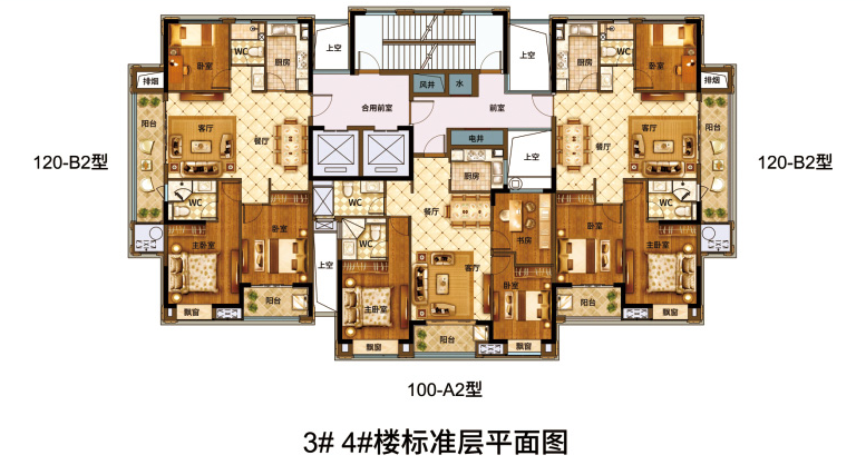 华丰府项目户型图如下义乌市城市有机更新车站社区回迁房地块工程作为