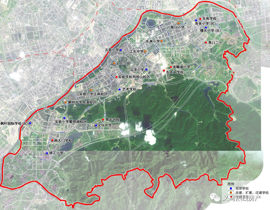 一目瞭然義烏14個鎮街十四五學校佈局規劃圖來了